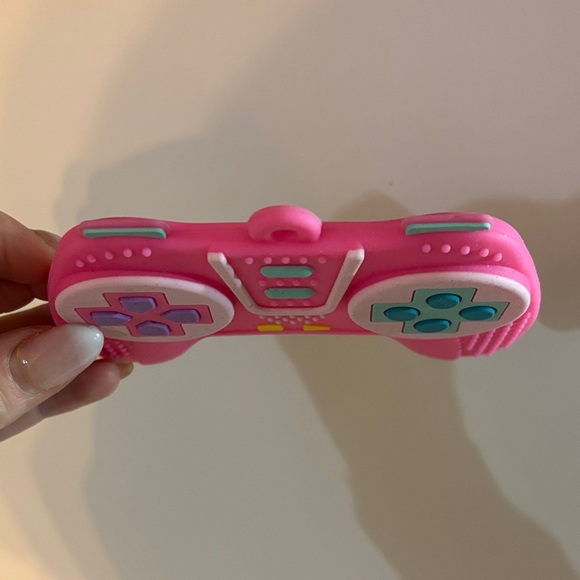 Pink Baby Teether Gaming Controller - Picture 2 of 3